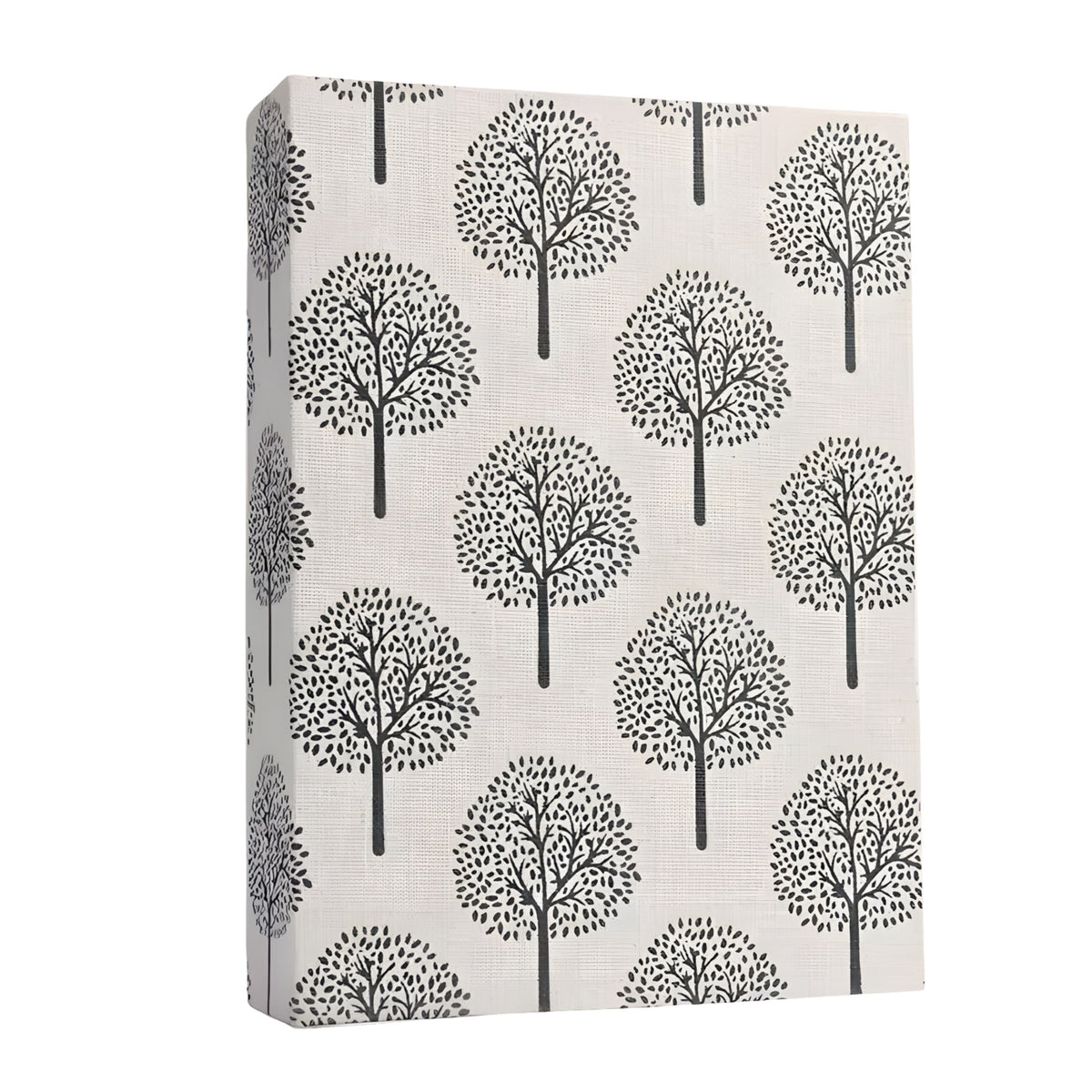 Small Linen Cover Photo Album for 100 Photos, 4x6 Photo Album, Tree Design